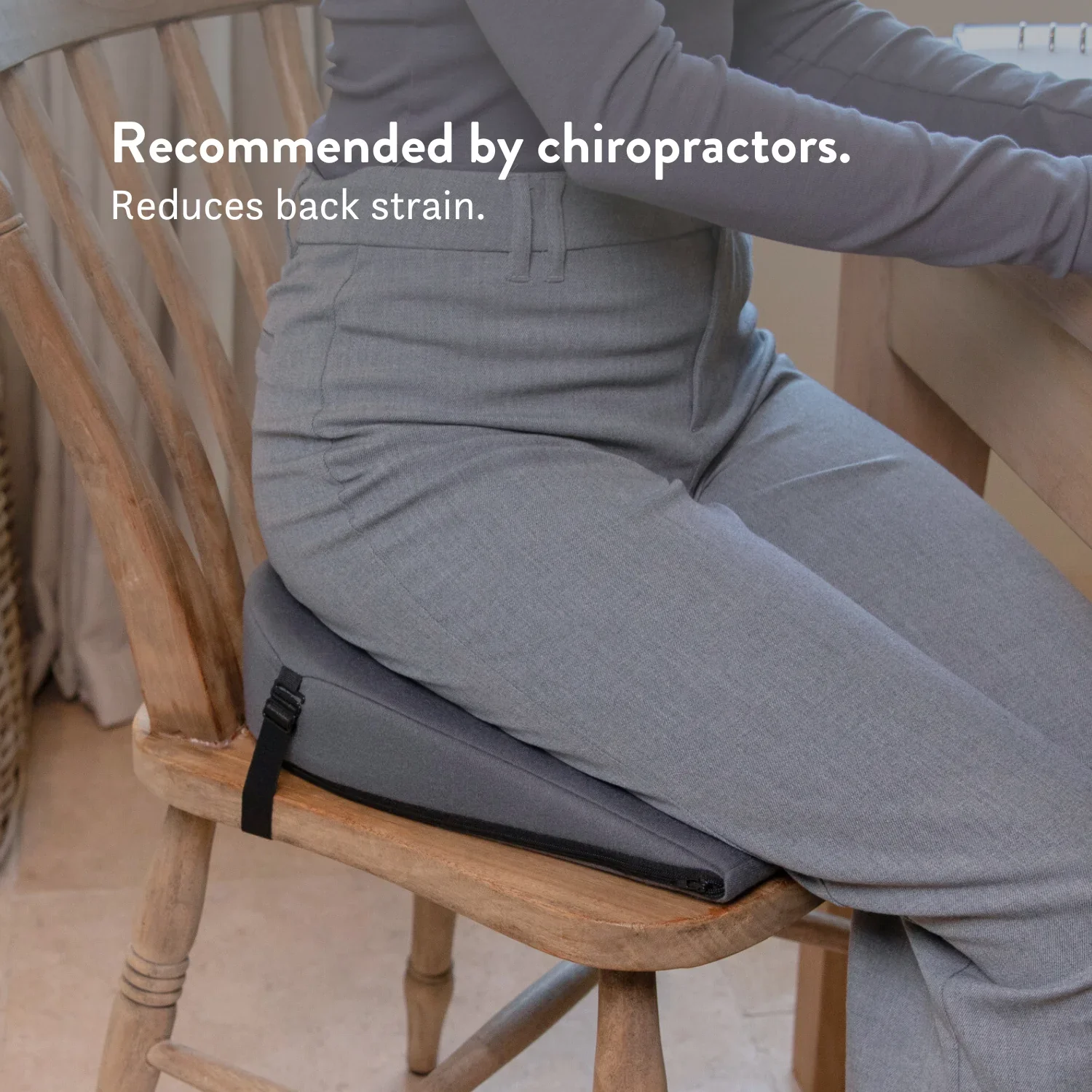 11° Degree Sitting Wedge (3¾") Coccyx Cut Out - Image 6
