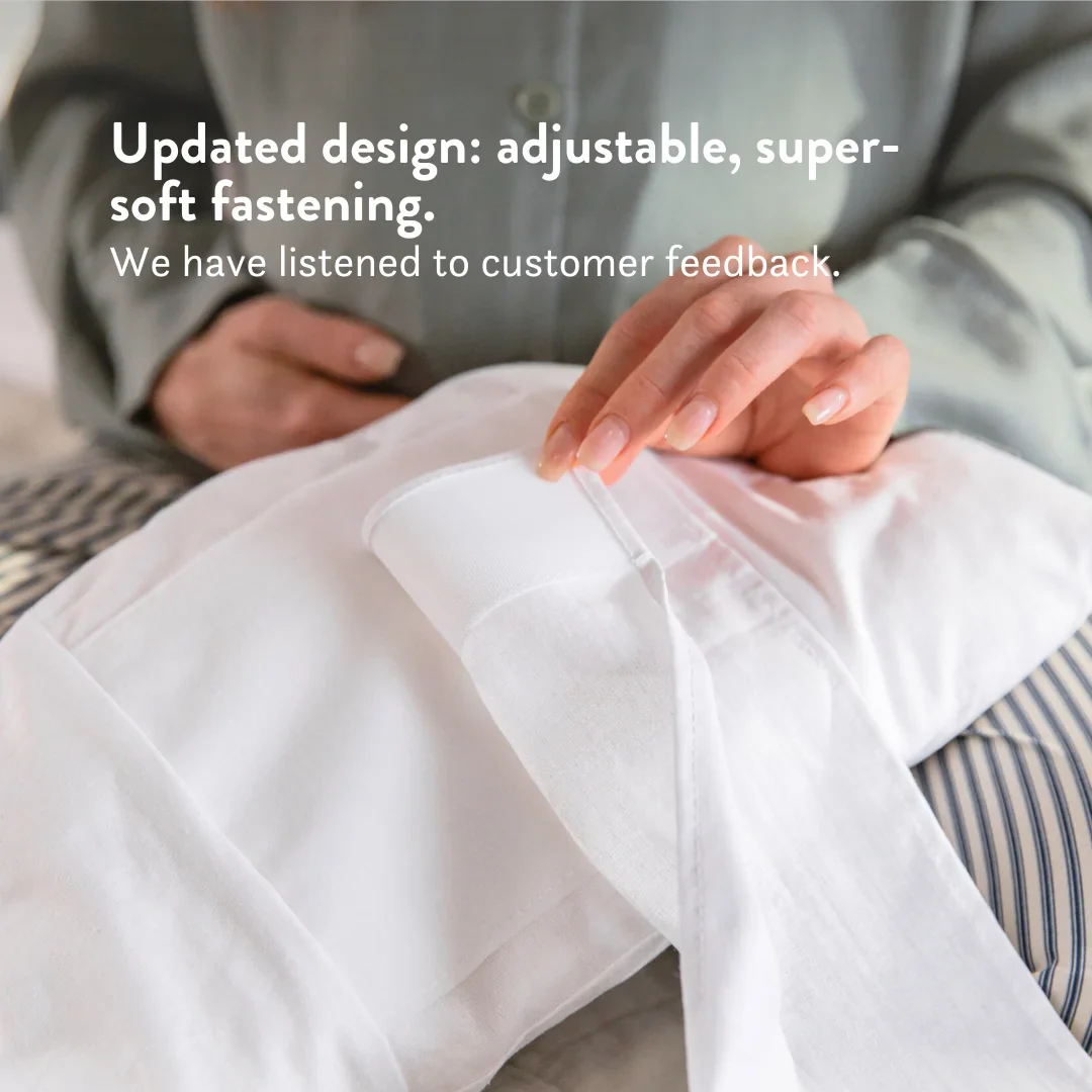 Back & Bump Pillow with British Wool Filling - Pregnancy Cushion - Image 10