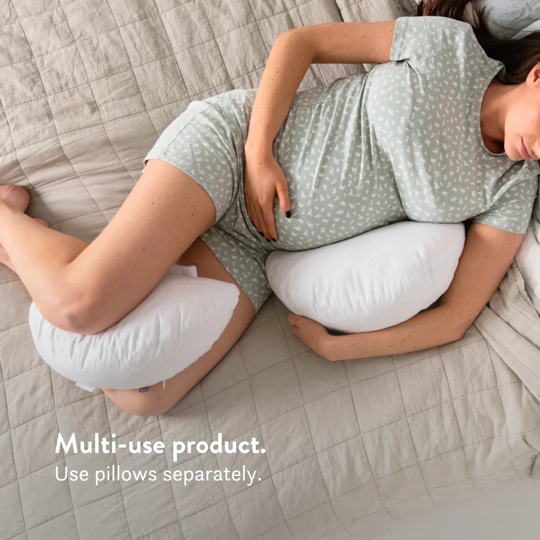 Back & Bump Pillow with British Wool Filling - Pregnancy Cushion - Image 13
