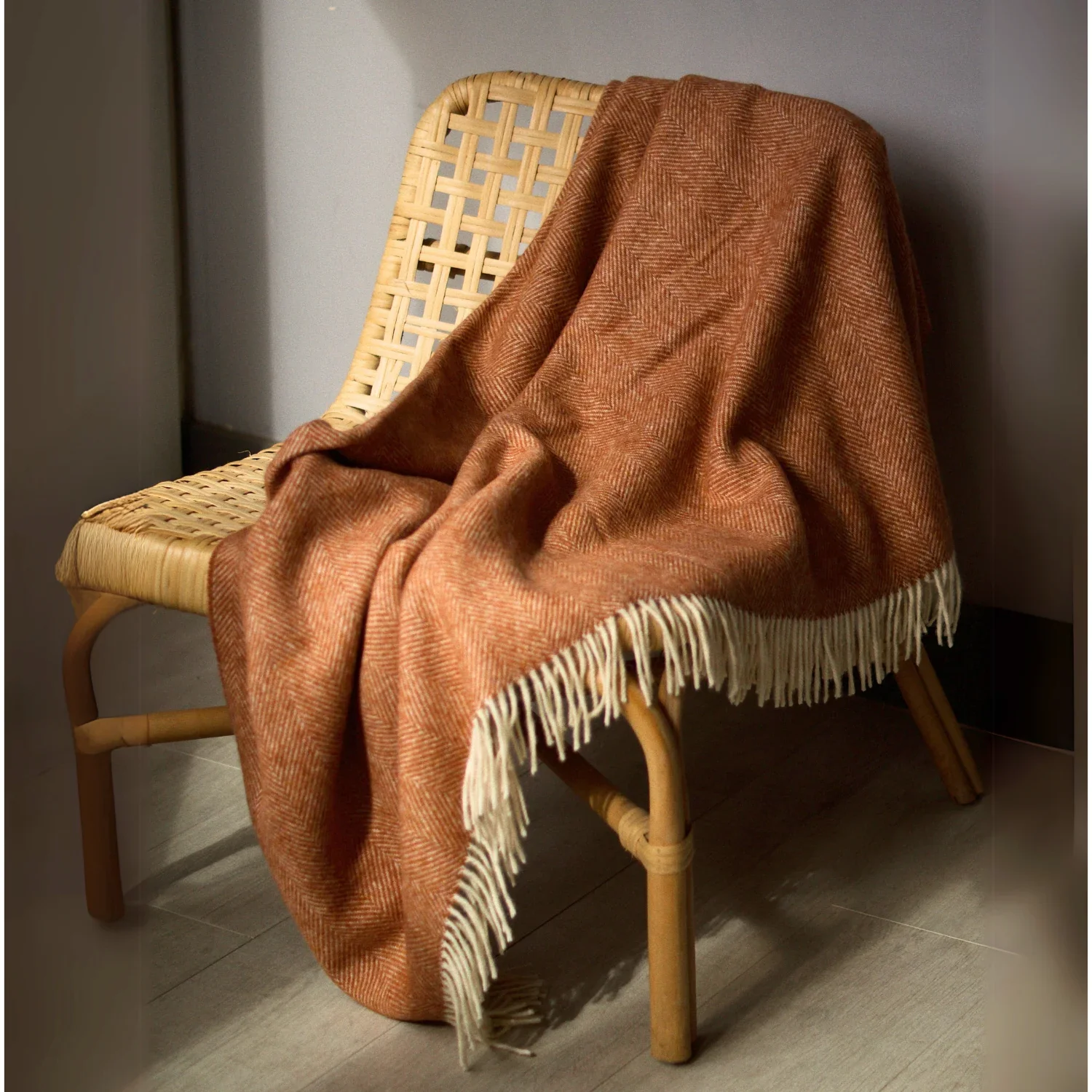 British Lambswool Blanket - Image 9