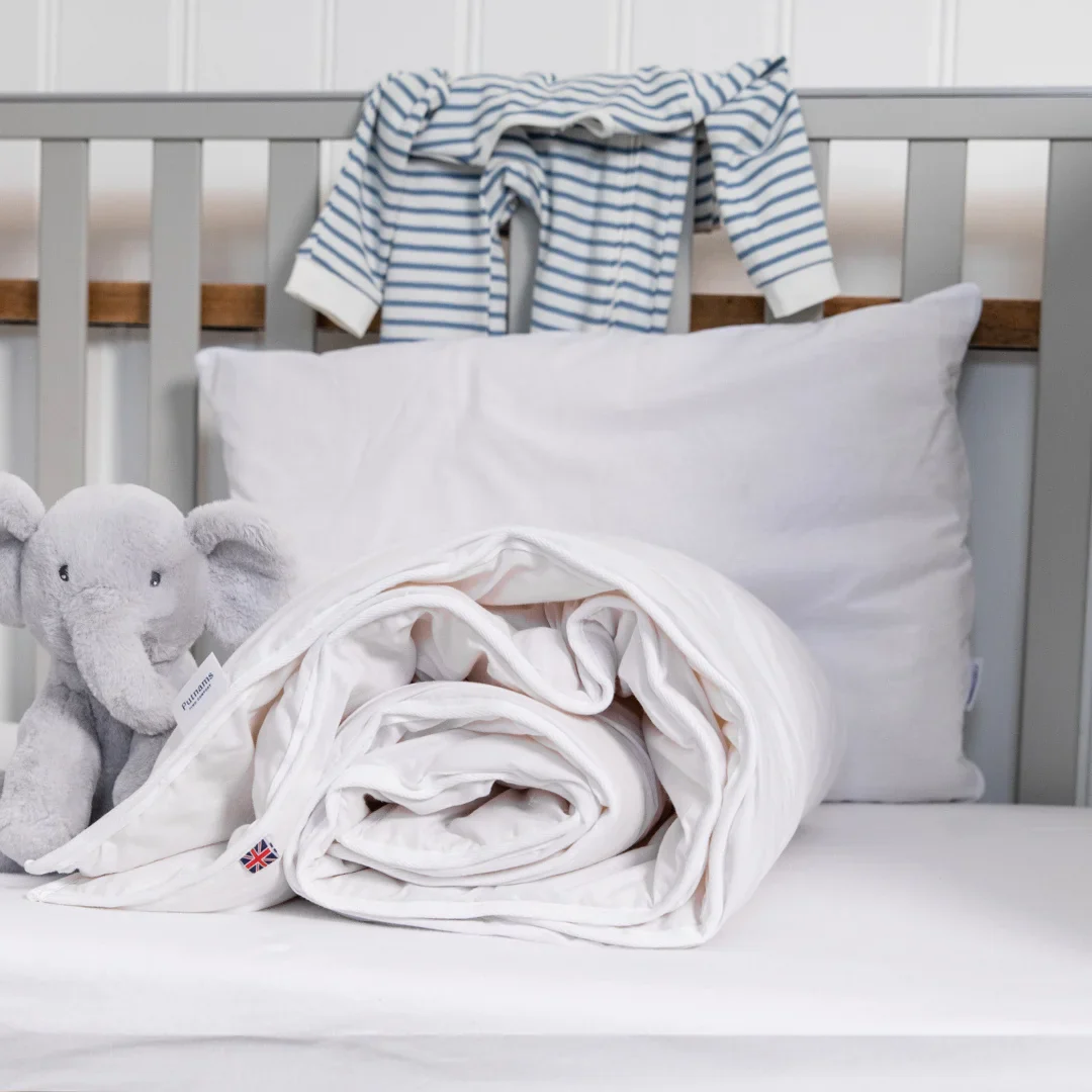 British Wool Duvet & Pillow for Toddler Cot Bed | 4-7 tog - Image 10