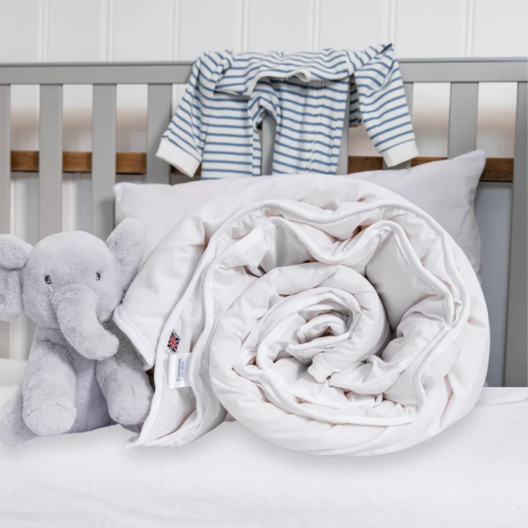 British Wool Duvet & Pillow for Toddler Cot Bed | 4-7 tog - Image 11