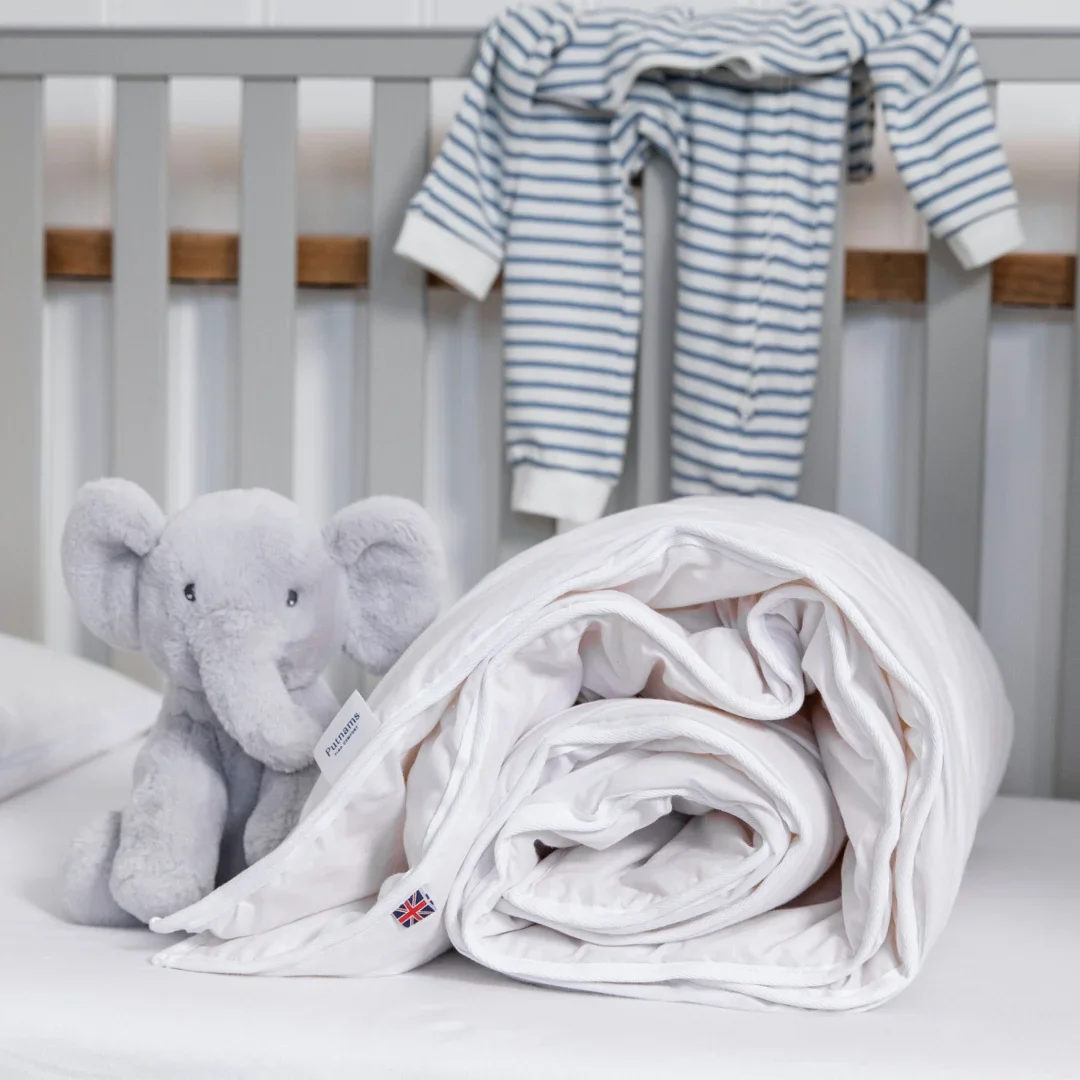 British Wool Duvet & Pillow for Toddler Cot Bed | 4-7 tog - Image 9