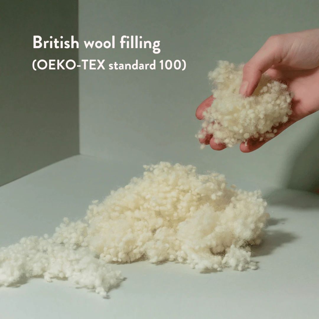 Natural British Wool Knee Pillow - Image 9