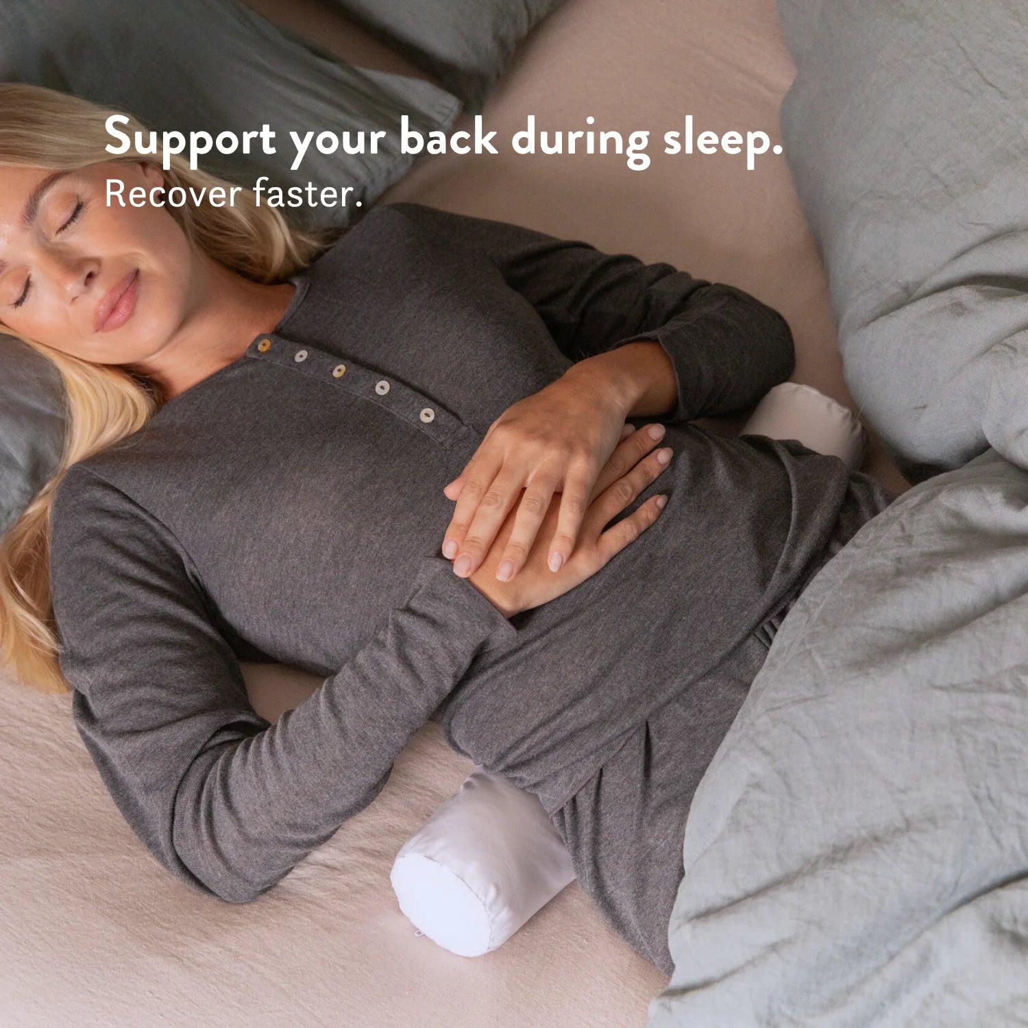 Cervical Roll Pillow - Neck Support for Cervical Spondylosis & Sleep Relief - Image 7
