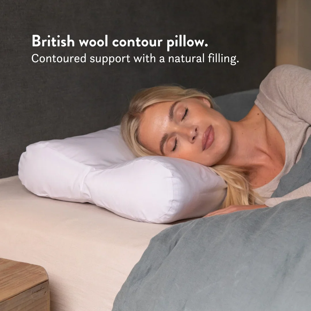 Contour Wool Pillow & Wool Duvet Set - Bundle - Image 10