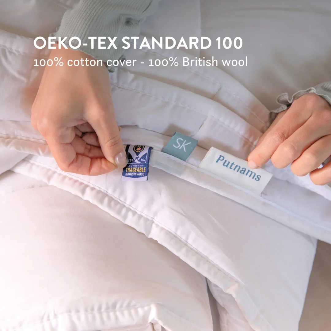 Contour Wool Pillow & Wool Duvet Set - Bundle - Image 7