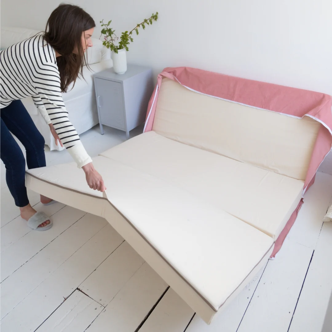Mattress Footstool - Fold Away Bed - 360 colours - Image 11