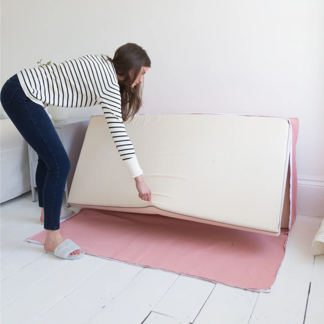Mattress Footstool - Fold Away Bed - 360 colours - Image 12