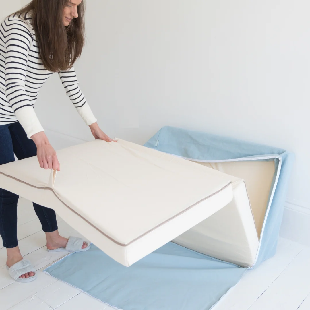Mattress Footstool - Fold Away Bed - 360 colours - Image 3
