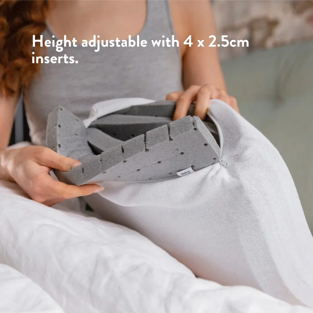 Graphite Latex Pillow - Height Adjustable - Image 7