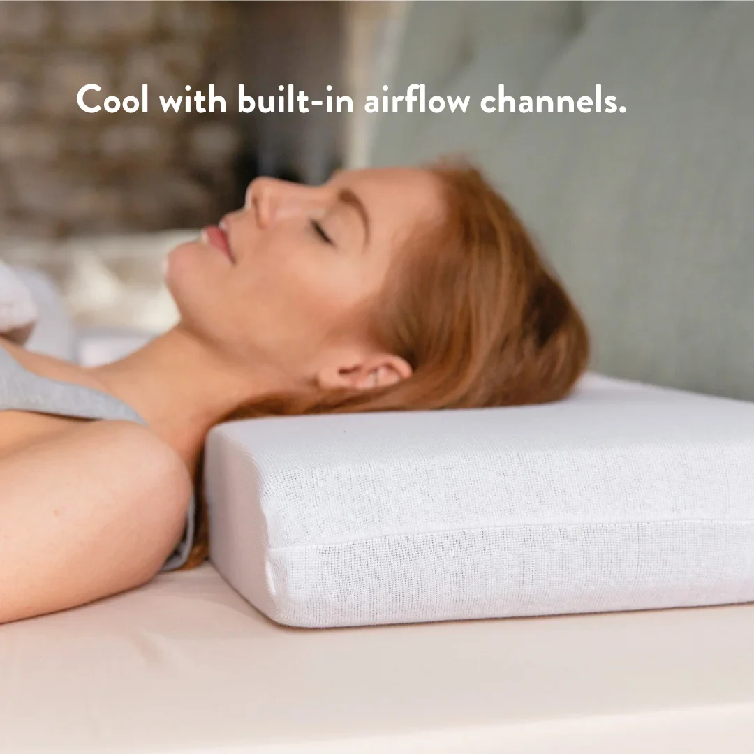 Graphite Latex Pillow - Height Adjustable - Image 8