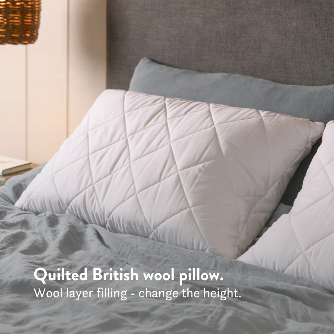British Wool Duvet & Pillow Set - 100% cotton Bundle - Image 9