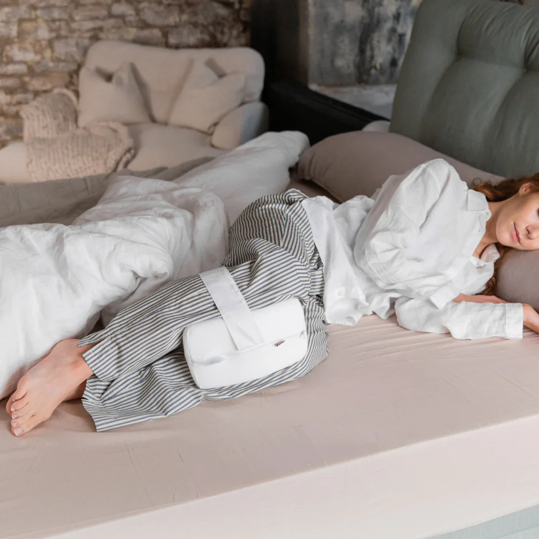 Knee Pillow - Side Sleeper - Adjustable Strap - Image 5