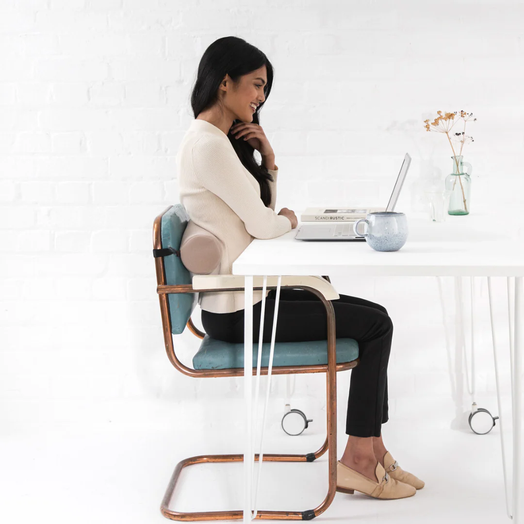 Lumbar Support with adjustable strap - D, 4" & 5" Rolls - Image 5