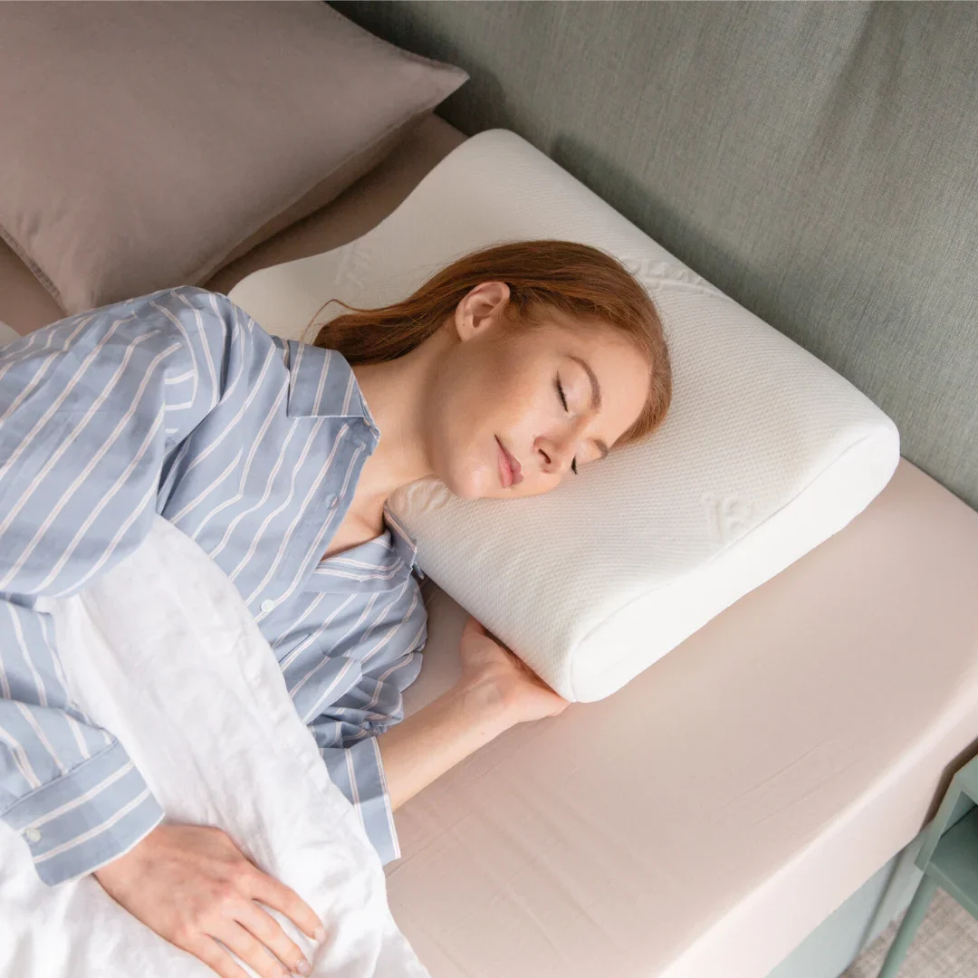 Anti-Snore Memory Foam Contour Pillow - Image 3