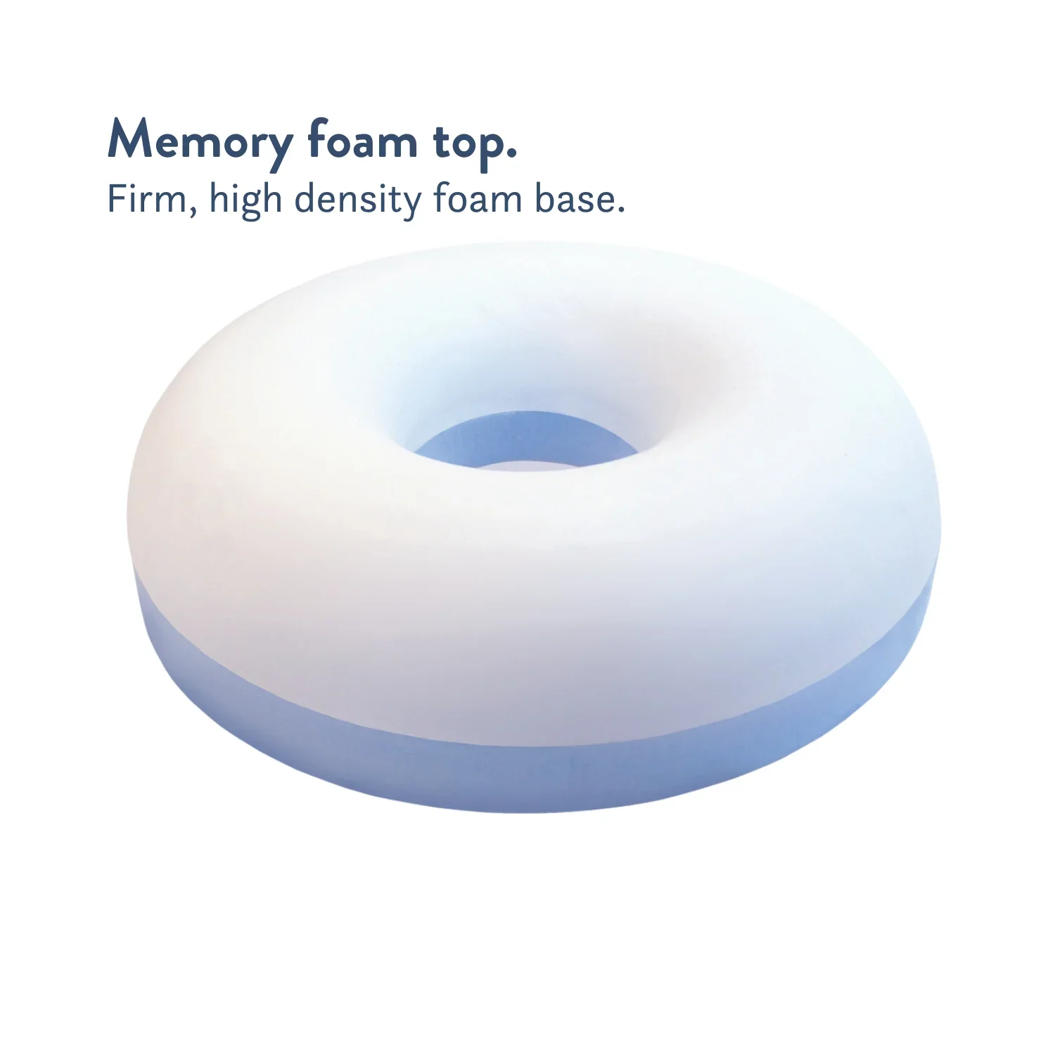 Memory Foam Ring Cushion 11.5cm Thick - Image 6