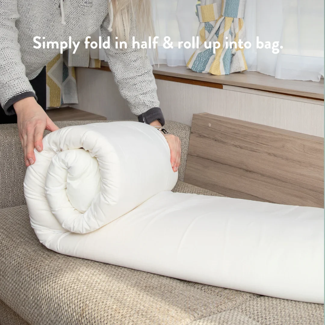 Memory Foam Travel Mattress Topper (With Bag) - Image 8