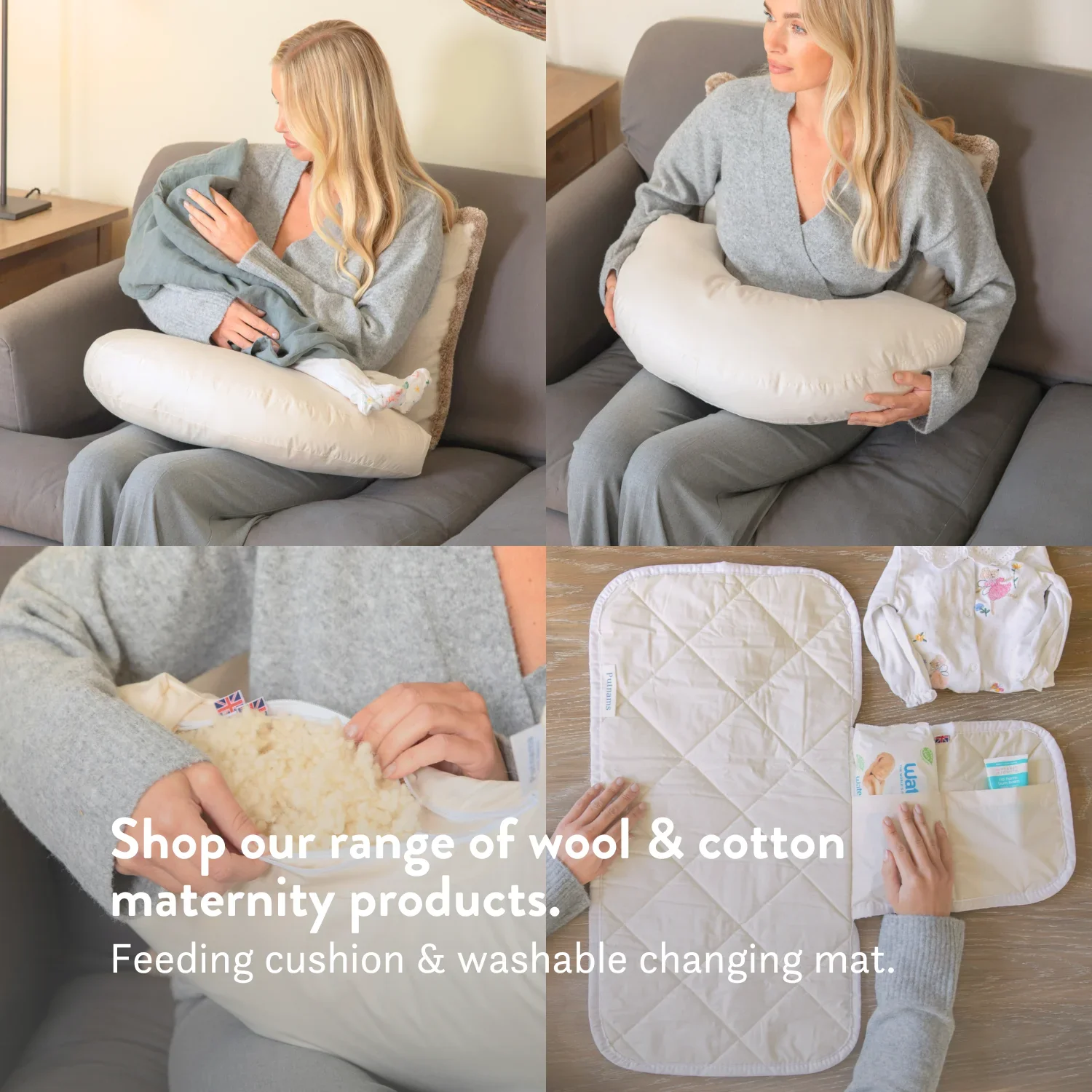 Organic Baby Playmat - 100% Cotton & Washable British Wool - Image 10