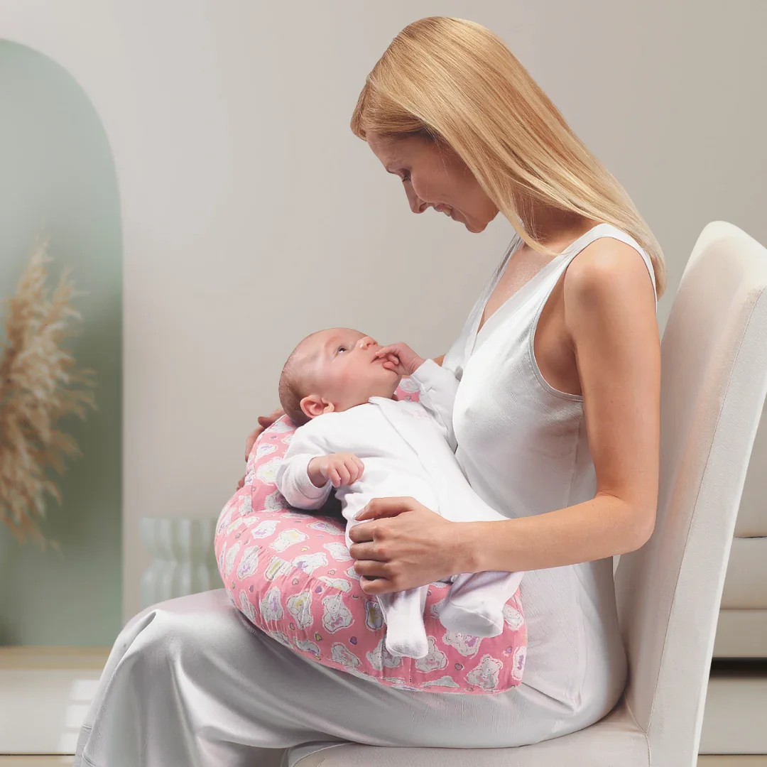 Inflatable Travel Nursing Cushion - Feeding Pillow - Image 2