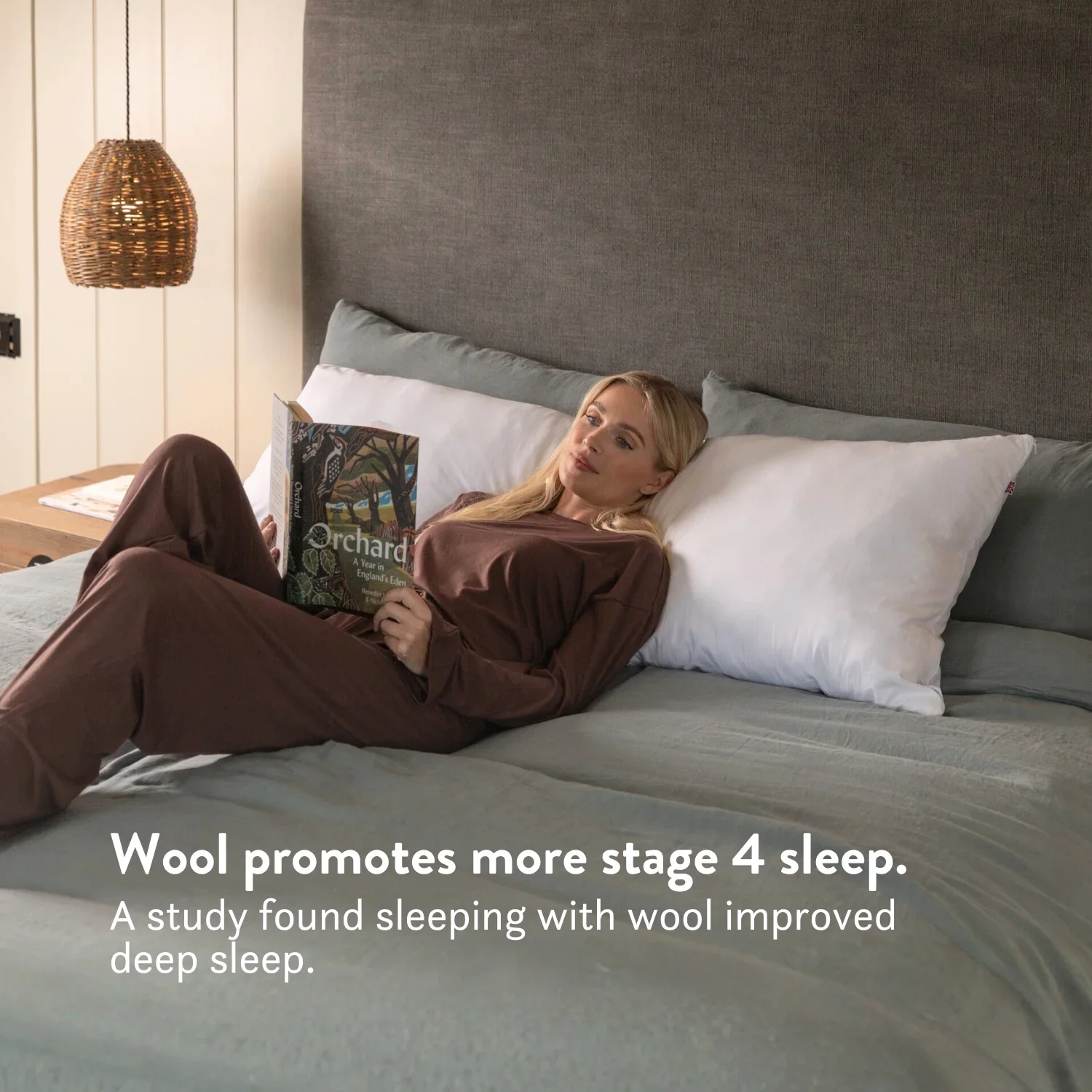 Wool Body Pillow - Side Sleep & Pregnancy - Image 4